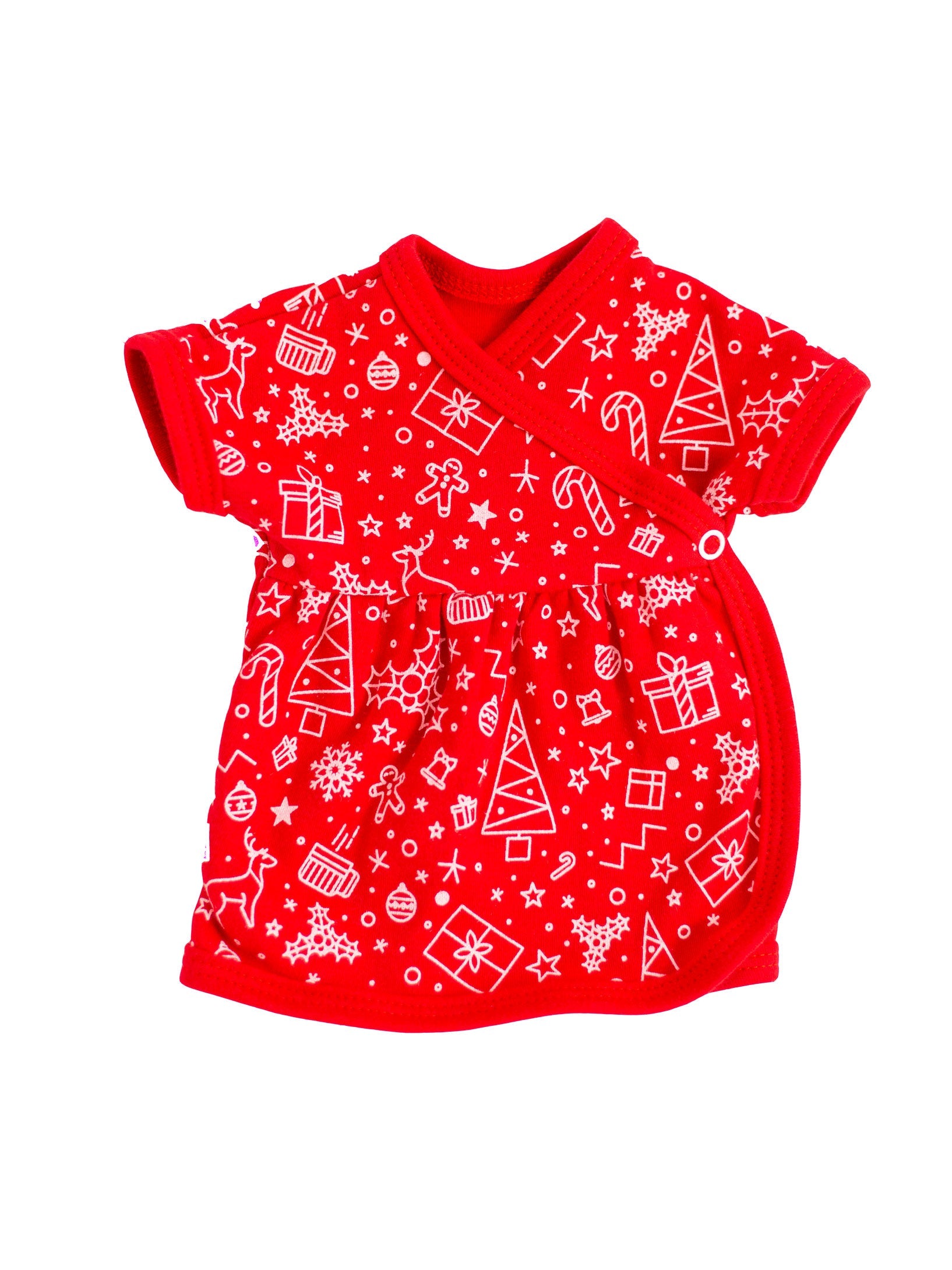 Festive Dress Red 1.5lb 3lb 3lb 5lb Premature Baby Clothes