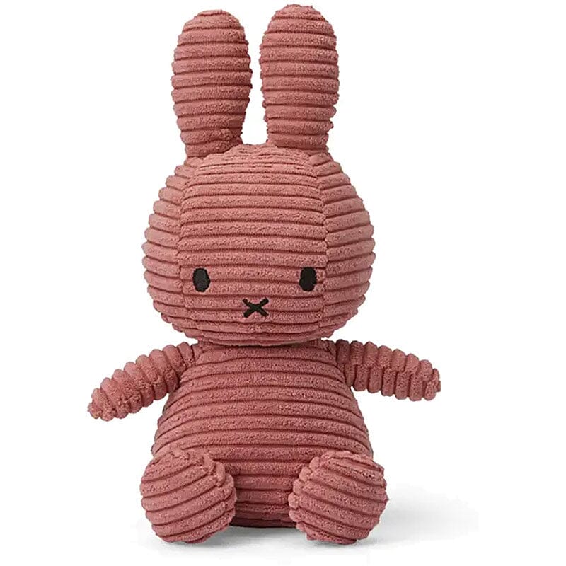 Miffy Corduroy Plush Toy - Dusty Rose Toy Miffy 