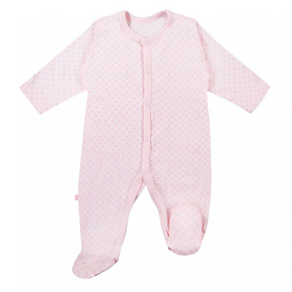 3 Pack Early Baby Footed Sleepsuits, Flowers - Pink Sleepsuit / Babygrow EEVI 