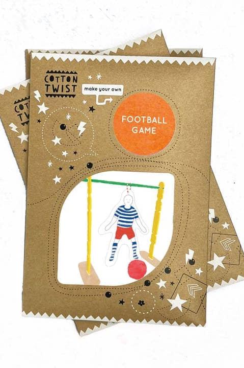 Make Your Own Football Game Kit Sibling Gifts Cotton Twist 