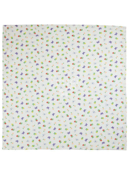 Organic Cotton Floral Bird Muslin 2 Pack by Frugi Muslin Frugi 