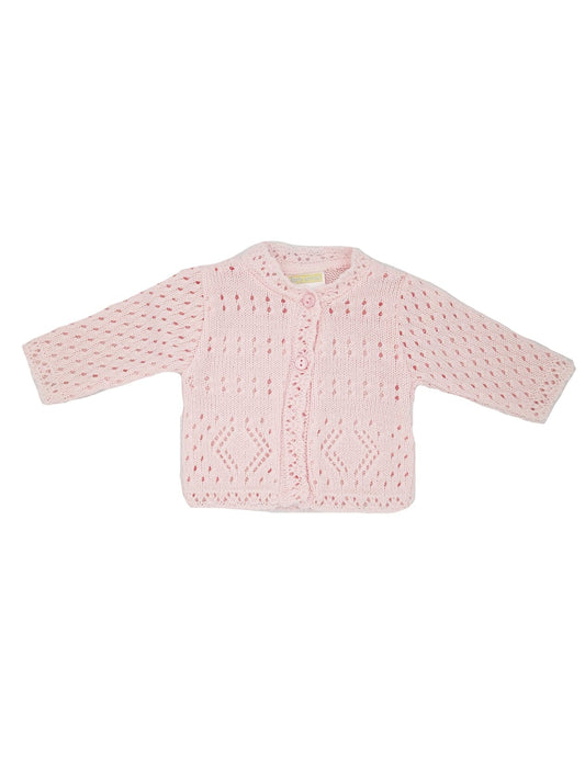 Pink Pointelle Cardigan Cardigan / Jacket Early Arrival 