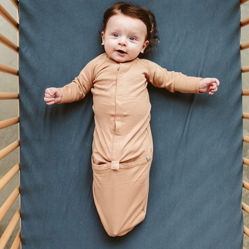 Baby Sleeping Bag / Gown - Sandstone Sleeping Bag Goumikids 