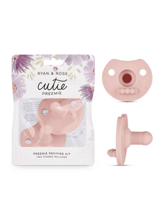 Ryan & Rose Cutie Preemie Pacifier Kit (Blush) Pacifier Ryan & Rose 