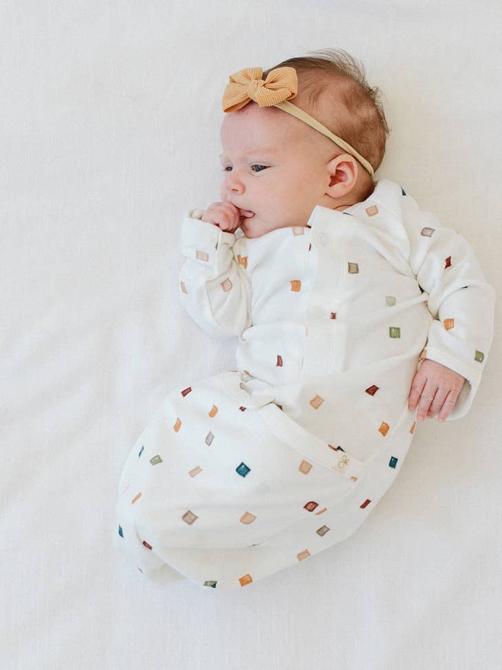 Baby Sleeping Bag/Gown - City Blocks Sleeping Bag Goumikids 