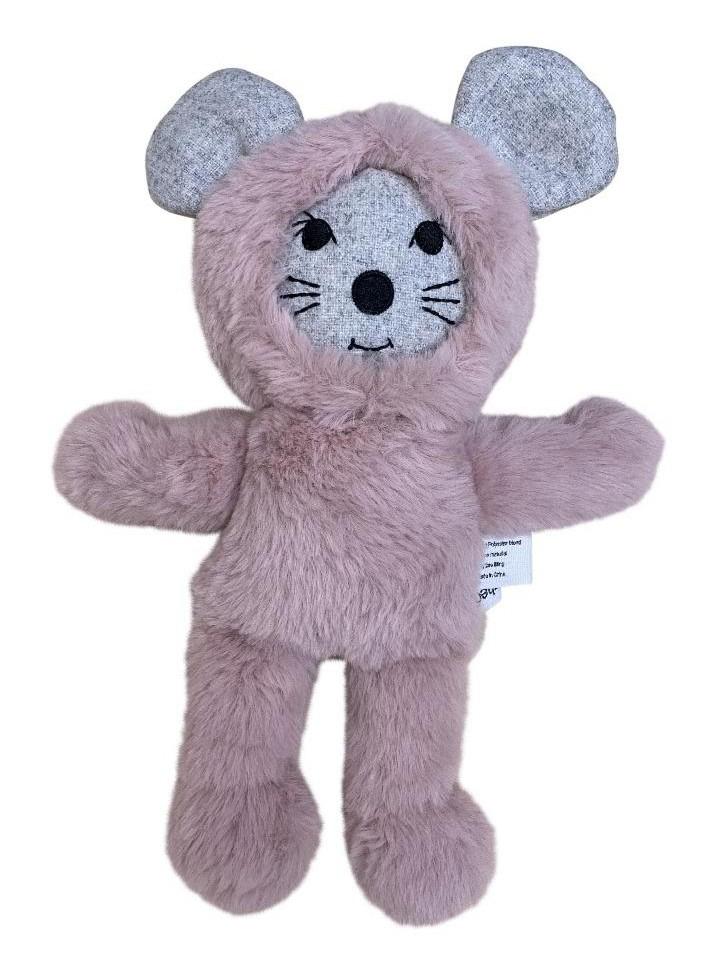 Molly Mouse, Designer Soft Toy - Pink Toy And the little dog laughed 