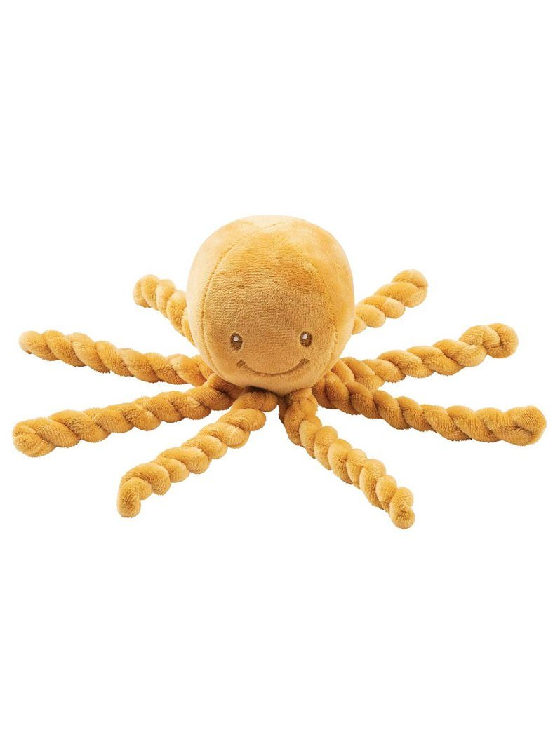 Nattou Lapidou Piu Piu Octopus - Mustard Yellow Toy Nattou 