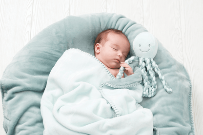 Piu Piu Preemie Octopus Comforter - Grey Toy Nattou 